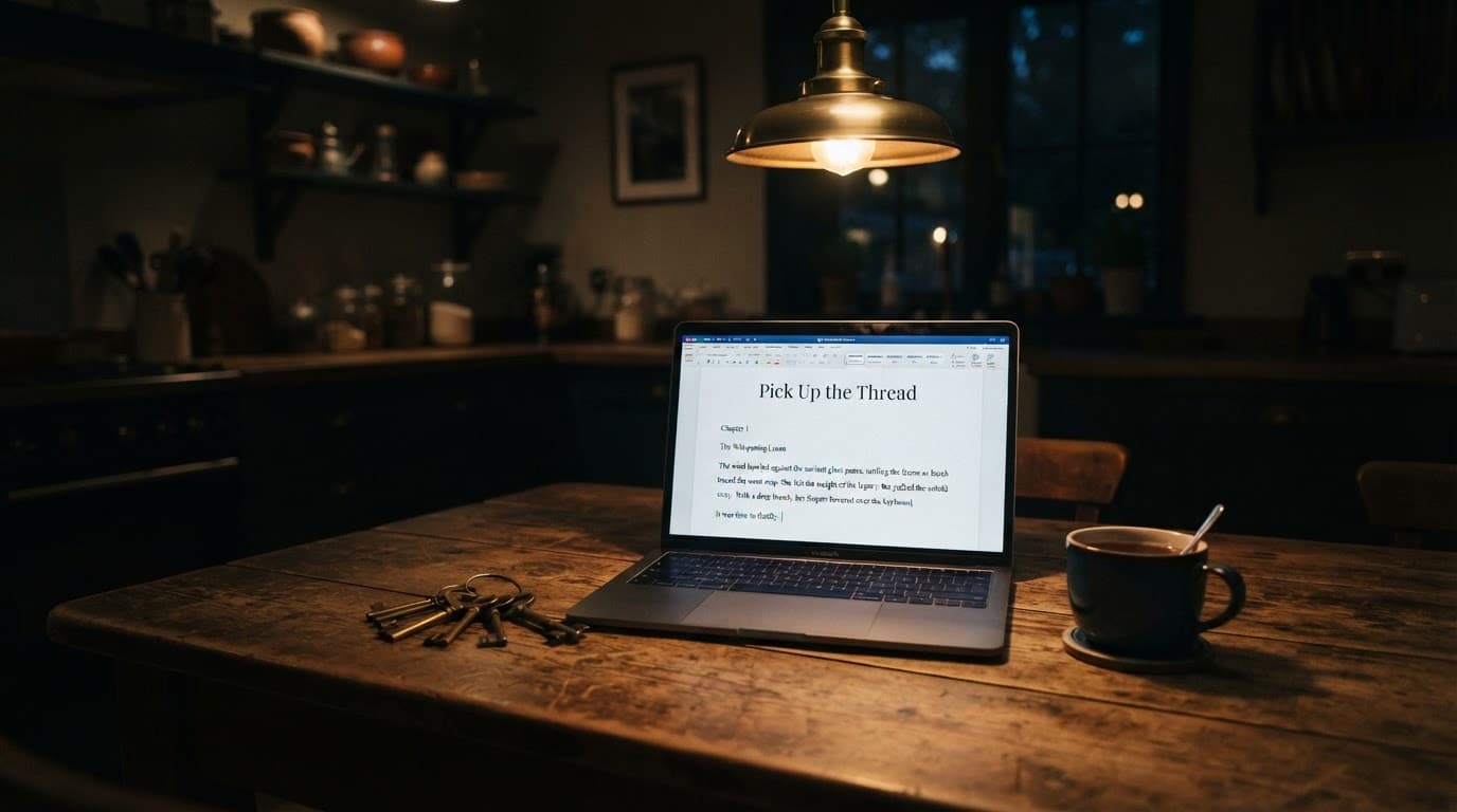 How to Continue Your Novel Scene With an AI Assistant