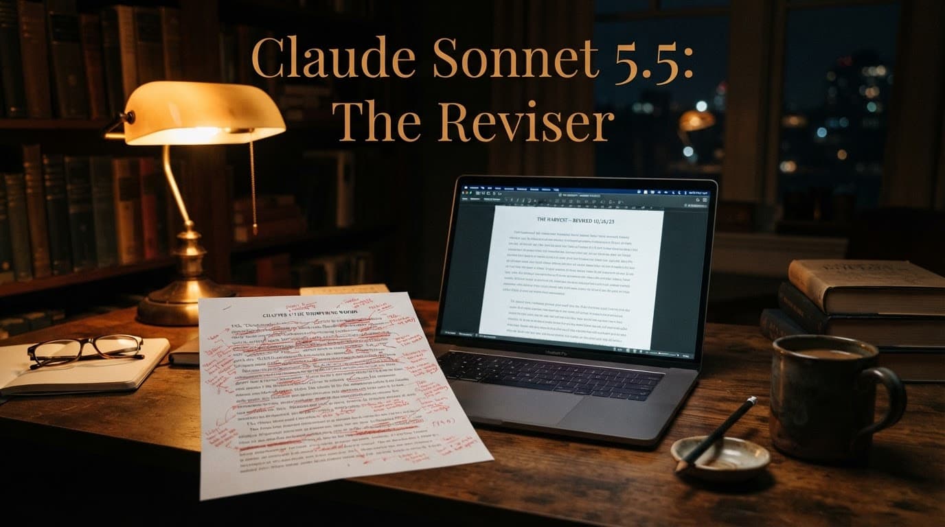 Claude Sonnet 5.5 for Creative Writing: Reviser, Not Muse