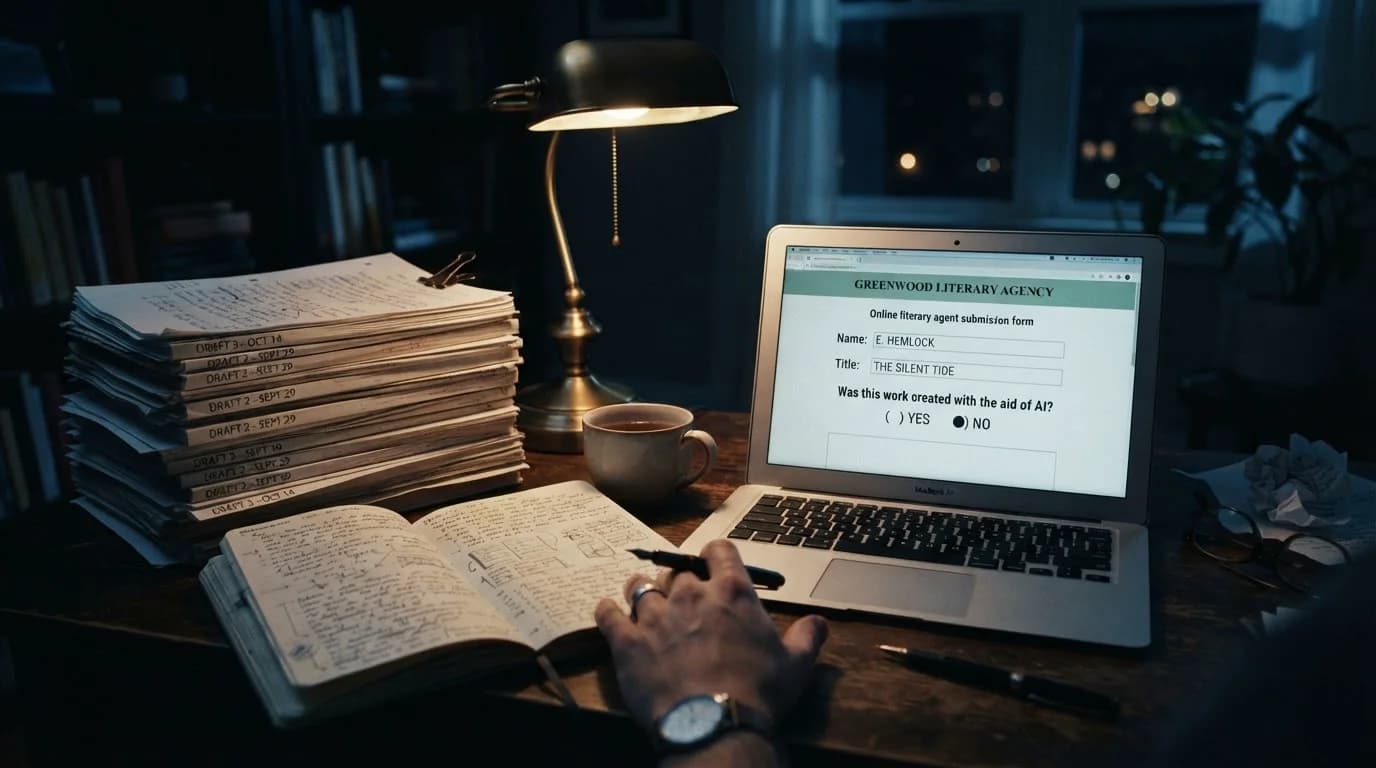 Do You Have to Disclose AI Use to Literary Agents?