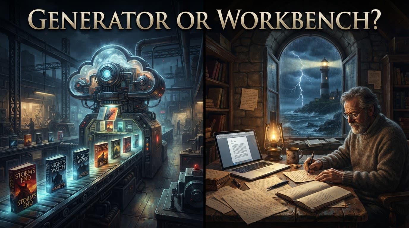 Inkfluence AI vs NovelMage: Generator or Workbench?