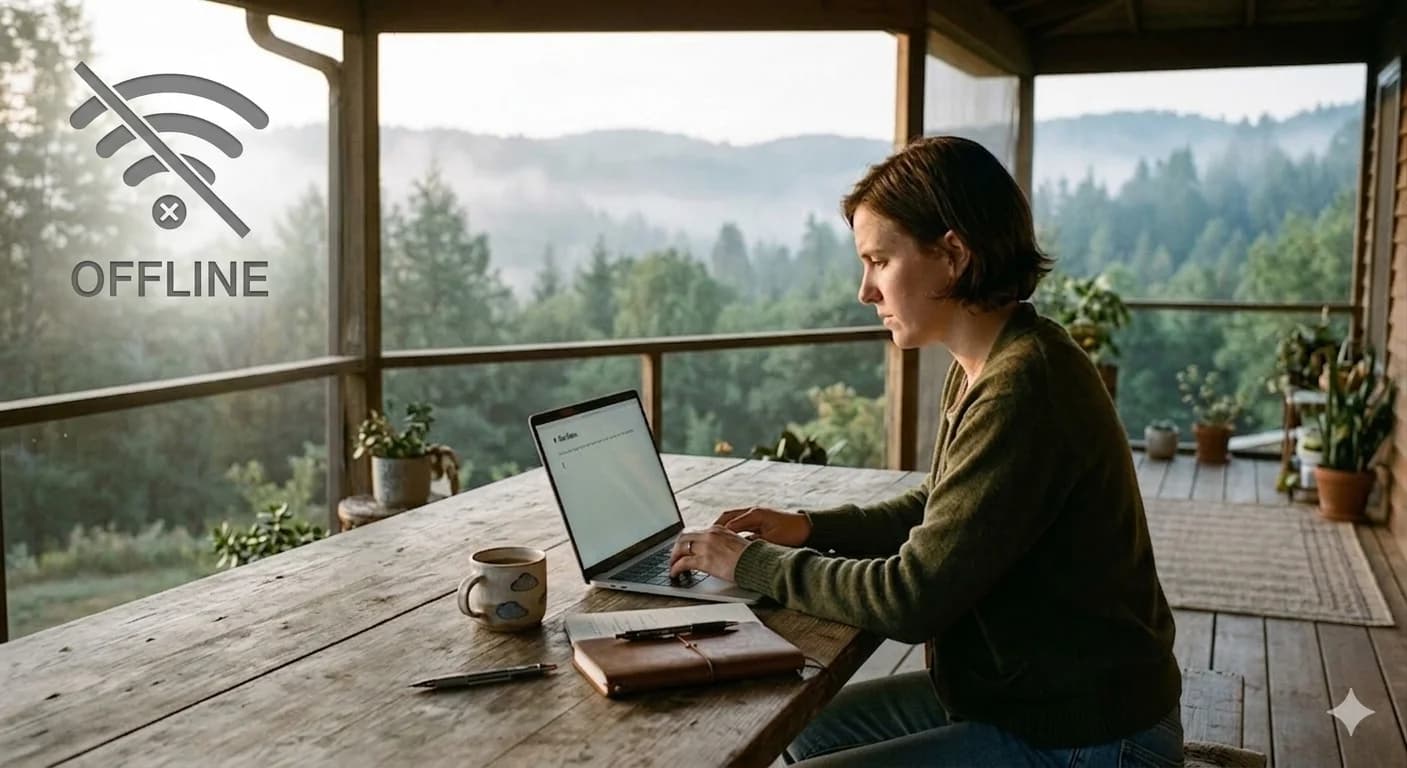 The Best AI Writing Tool That Works Offline (And Why Local Models Changed How I Write)