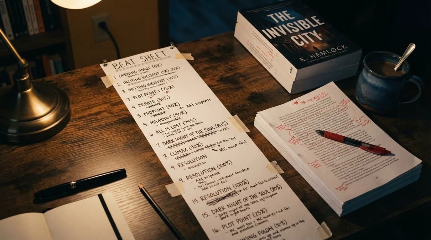 What Is a Beat Sheet? A Novelist's Save the Cat Guide