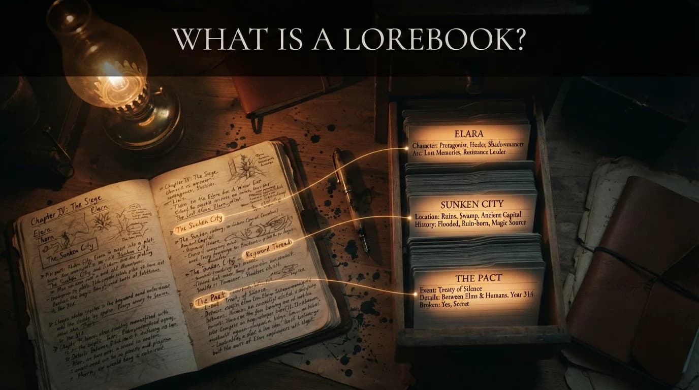 What Is a Lorebook? AI Worldbuilding, Explained